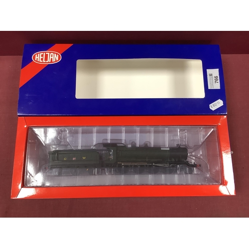 766 - Heljan 00 gauge Great Western 47xx Class Steam Locomotive in GWR livery running number 4707, boxed u... 