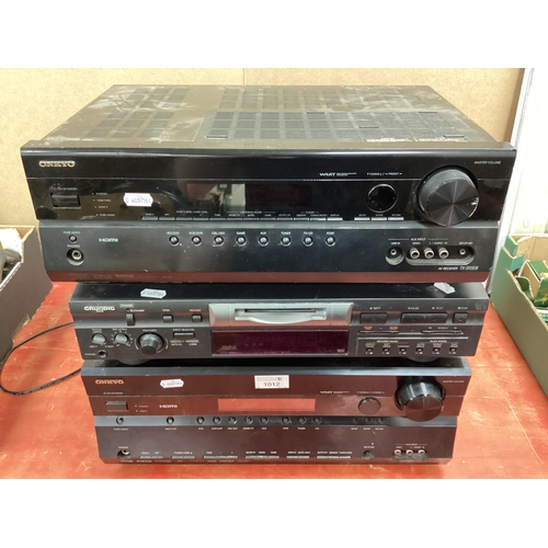 1012 - Audio - Onkyo Receiver TX SR508 and TX SR606, Grundig MD50 (3).