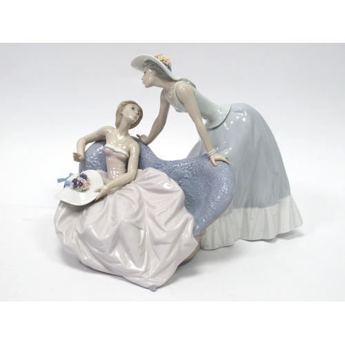 1198 - Lladro Figure Group (5486) Debutantes, 22cm high.