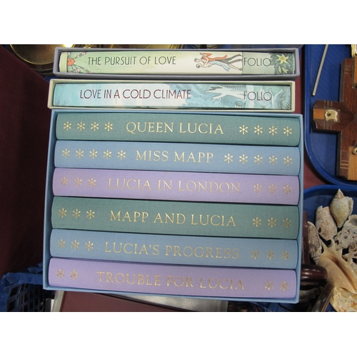 1337 - The Folio Society: E.F. Benson 'The Mapp and Lucia Novels', six titles, in slipcase; Nancy Mitford '... 