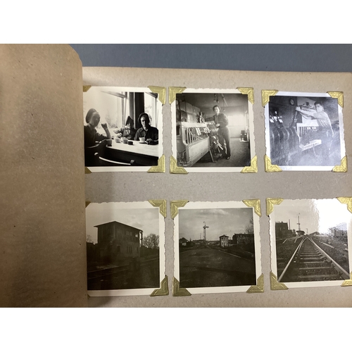 588 - Post WWII British Army Royal Engineers Soldier's Photograph Album with photographs of service person... 