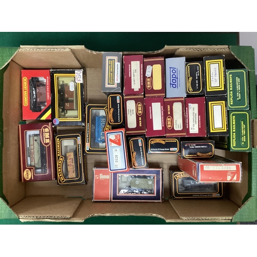 15 - Approximately Twenty Four Boxed OO Gauge British Outline Freight Wagons by Replica, Lima, Dapol and ... 