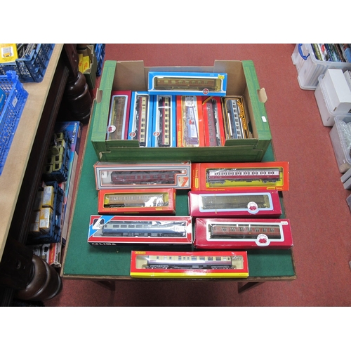 216 - Fourteen Boxed OO Gauge Coaches by Dapol, Airfix, Hornby, Lima.