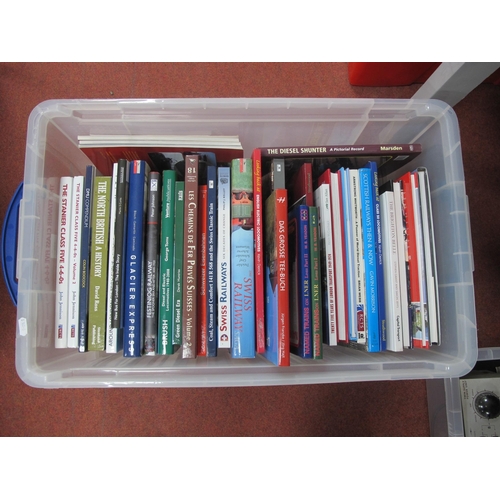 230 - A Quantity of Model Railway Themed Books. (One Tub).