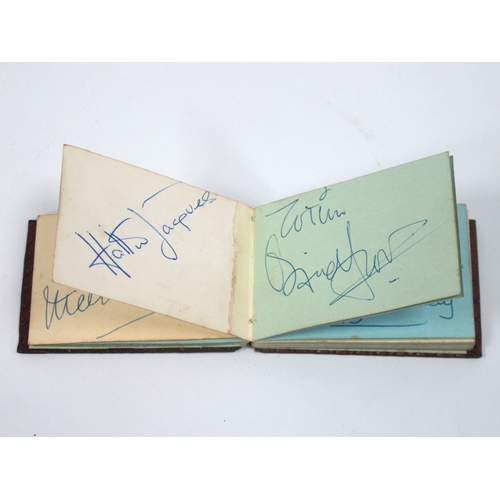 1280 - Autographs - Hattie Jacques, Wilfrid Pickles, Barbara Windsor, Spike Milligan, Tom Courtenay and a f... 