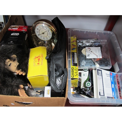 1052 - Toys - Monkey, Star Wars, Honey Monster, Solido truck, etc:- Two Boxes.