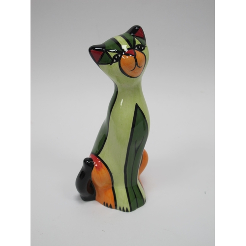 1224 - Lorna Bailey - Andy the Cat, 18cm high.