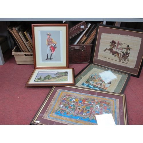1410 - Pictures, large quantity predominantly prints:- Two Boxes.