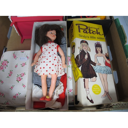 307 - A Pedigree (Made in Hong Kong) That Rascal Patch Sindy's Little Sister Doll. Brown Hair, Clothed in ... 