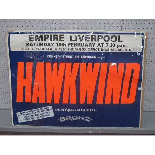 301 - Hawkwind Concert Poster, 1984 at The Liverpool Empire, 41