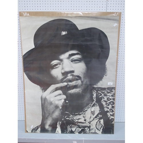 304 - Jimi Hendrix Poster, 38.5