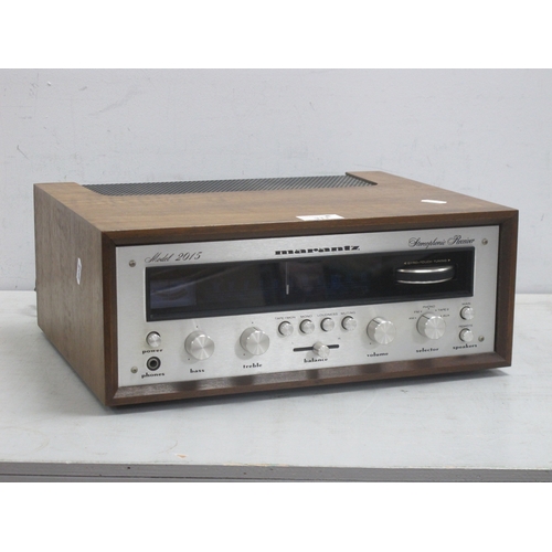 311 - Marantz Model 2015 Stereo Reciever, circa 1974 (untested).