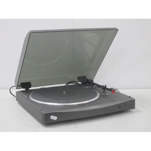 317 - Kenwood P-T400 Automatic Turntable, (untested).