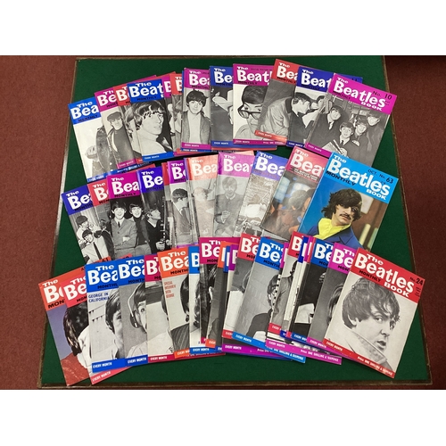 500 - Beatles Monthly Books, issues No 1 - No 40, 48, 51, 52, 61, 63, 65 and 72.