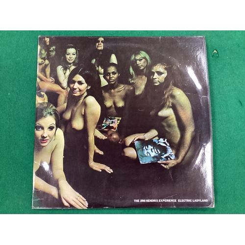 516 - The Jimi Hendrix Experience - Electric Ladyland (Track 613008/9, 1968), fully laminated sleeve, ghos... 