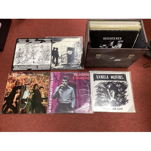 522 - Punk Interest LP's, twenty-five albums to include Vanilla Muffins - Sugar Oi Will Win, Various - The... 