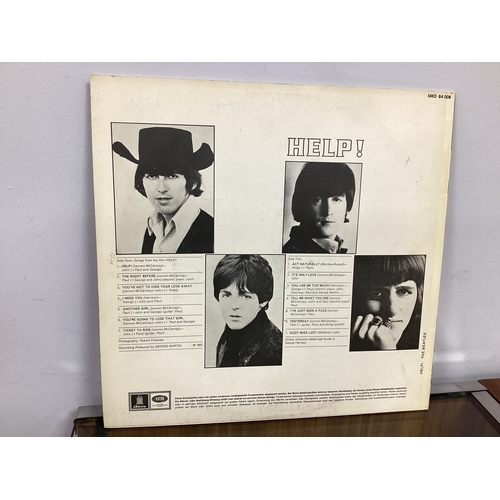 536 - The Beatles - Help! (Odeon SMO 74 008, matrix SHZE 162 A-1, 1966). This version is made in Germany a... 