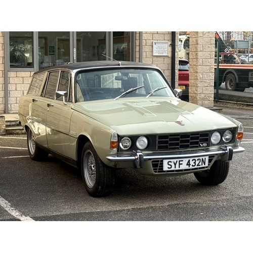 1002 - 1974 [SYF 432N] Rover P6 3500 “Estoura” 3.5 V8 in grey, showing 95k miles. 9 previous keepers, V5 an... 