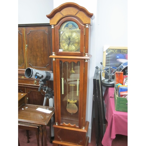 1520 - Bentima Grandmother Clock, 180cm high.