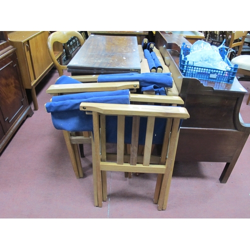 1544 - Set of Four Folding Directors Chairs.