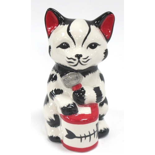 1274 - Lorna Bailey - 'Tucker The Cat' (Tuna) 12.5cm high.