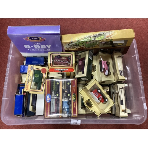 368 - Approximately Fifty Diecast Model Vehicles by Lledo, Corgi, Boxed.