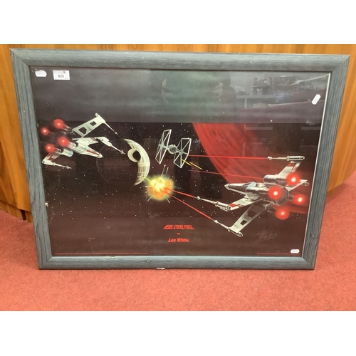 825 - A Sci-Fi Picture Company Limited Edition Star Wars Collection Framed Print. Rebel Strike Force by Le... 