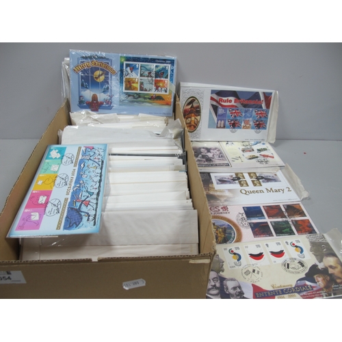 1054 - Stamps; A box containing over 270 Great Britain Royal Mail and Benham First Day Covers, ranging from... 