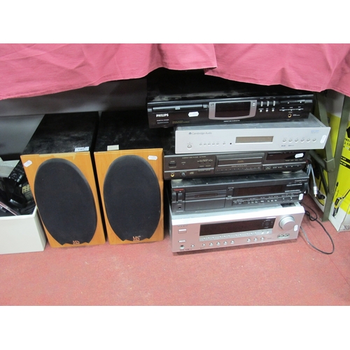 1161 - Audio - Cambridge AZUR 640T Tuner, Mash CD SL-PG590, Onkyo AV Receiver TX-SR503E, Nakamachi FNO 4444... 