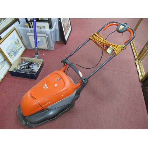 1164 - Flymo Hover Compact 350 Lawnmower- untested- sold for parts only.