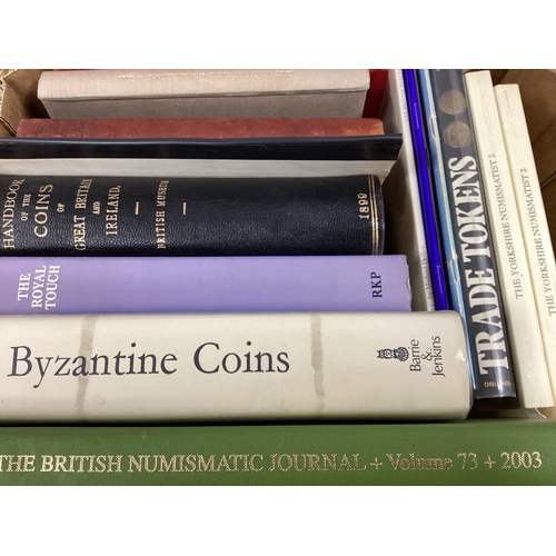 410 - Collection Of Forty Coin Books And Catalogues, including English Silver Coinage, Byzantine Coins, va... 