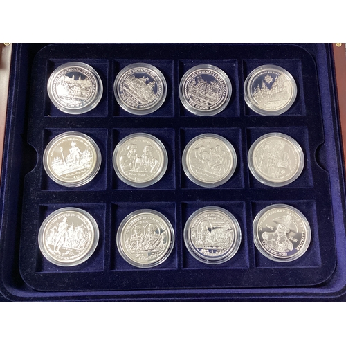 415 - Collection Of World Coins And Banknotes, including a 2006 London Mint silver proof 1oz 'Crown Jewels... 