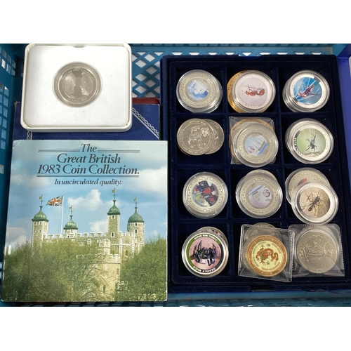 453 - Collection Of GB And World Coinage, including a 2011 Royal Mint 'The Royal Wedding' silver proof £5,... 