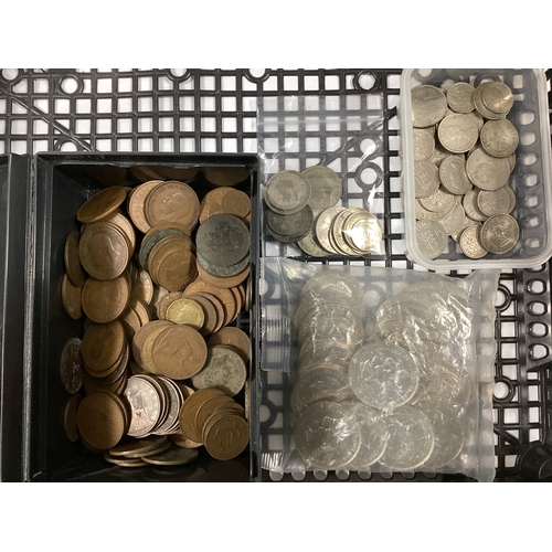 423 - Collection Of GB And World Coinage, including GB pre 1947 silver total weight 95g, twenty 1981 Charl... 