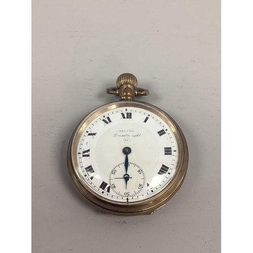 236 - An Openface Pocket Watch, the signed white 