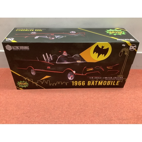 472 - A Jazzinc Dioramas #16BM1966 1/6 Scale Limited Edition DC Comics 1966 Batmobile with 1/6 Scale Actio... 