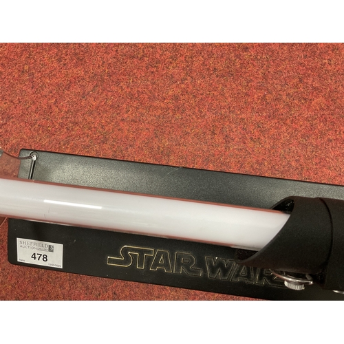 478 - A Master Replicas #SW-207 Star Wars Darth Vader Force FX Lightsaber, untested, boxed.