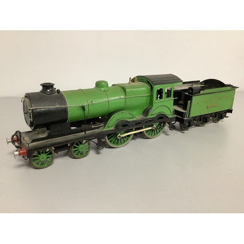 897 - A 'O' Gauge/7mm Kit Built Class D16 4-4-0 Steam Tender Locomotive, L.N.E.R Green R/No 2590, built/pa... 