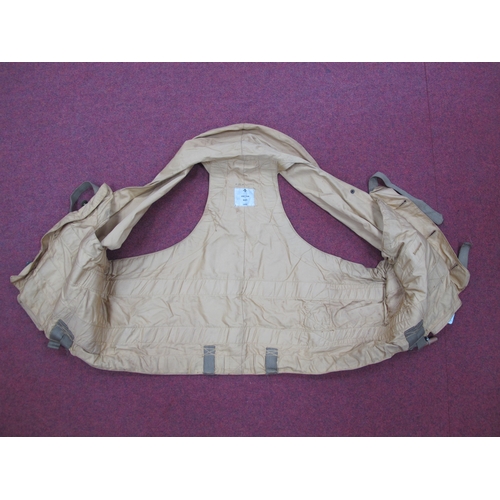 420 - Royal Air Force 'Mae West' Life Preserver, inner label-broad arrow 22c/448 9349 large.