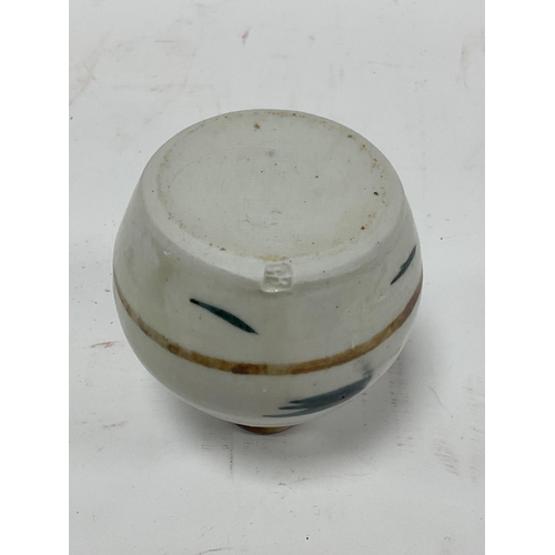 1154 - Studio Pottery: A Small Selection Of Studio Pottery, To Include A Jackie Walton Mug, A Derek Emms Te... 