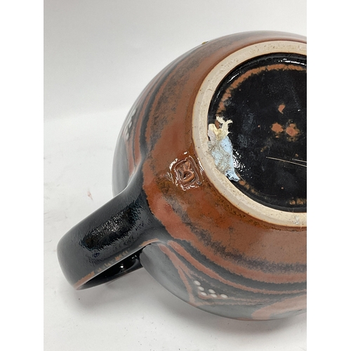 1154 - Studio Pottery: A Small Selection Of Studio Pottery, To Include A Jackie Walton Mug, A Derek Emms Te... 