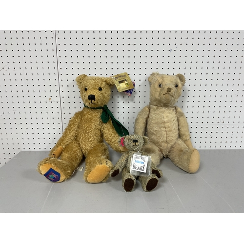 373 - Three Teddy Bears. To Include A Merrythought 
