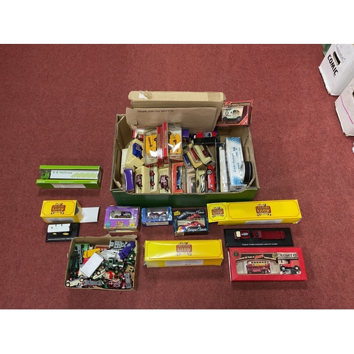 417 - Approximately Eighty Diecast Model Vehicles by Corgi, Matchbox, Lledo, Atlas Editions and other. To ... 