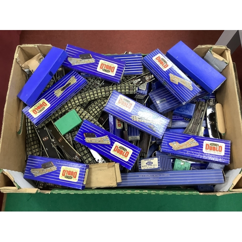 641 - A Quantity of Hornby-Dublo Three Rail Track Sections. Sometimes Boxed, Playworn.