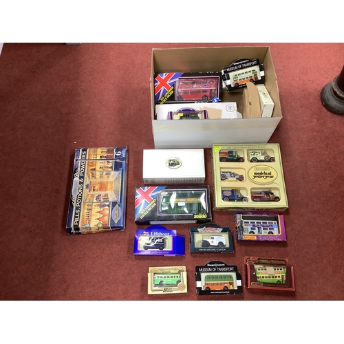 646 - Approximately Forty Diecast Model Vehicles by Lledo, Matchbox, Solido and other. Including Solido Do... 