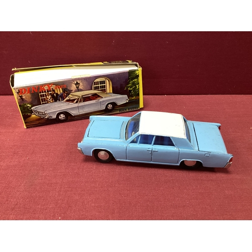 920 - Original Hong Kong Dinky #57/001 Buick Rivera, white/blue, overall good, good plus, chipping to edge... 