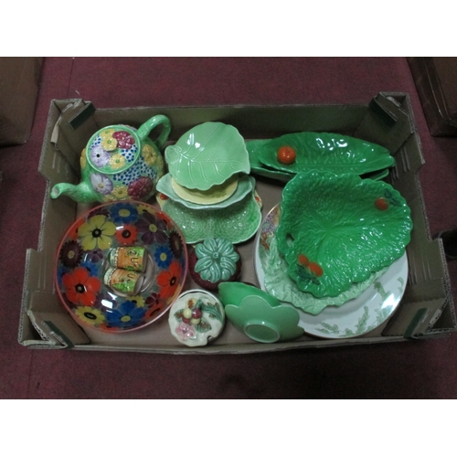 1079 - Beswick, Carlton, Devon, Sadler, Sylvac and other vintage salad ware:- One Box.