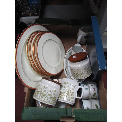 1081 - Hornsea 'Fleur' Wrocester 'Evesham', Minton, Carlton ceramics:- One Box.