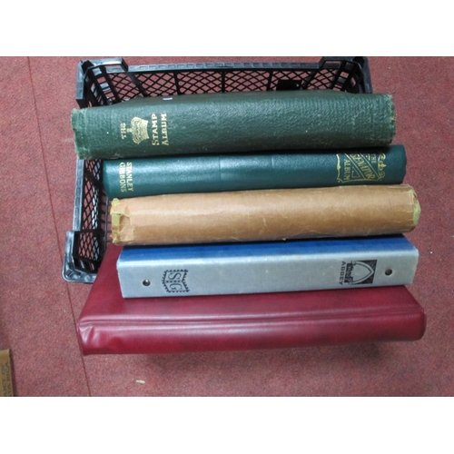 1088 - Stamps - From Aden to Zaire in three albums, G.B issues in two albums, large quantity (5).