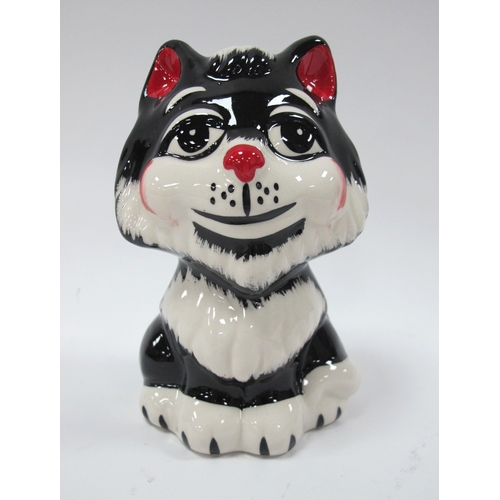 1248 - Lorna Bailey Tex the Cat 12cm tall.